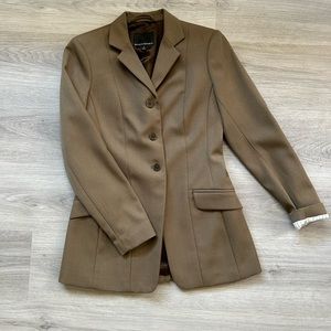 Women’s brown rider blazer banana republic size 2